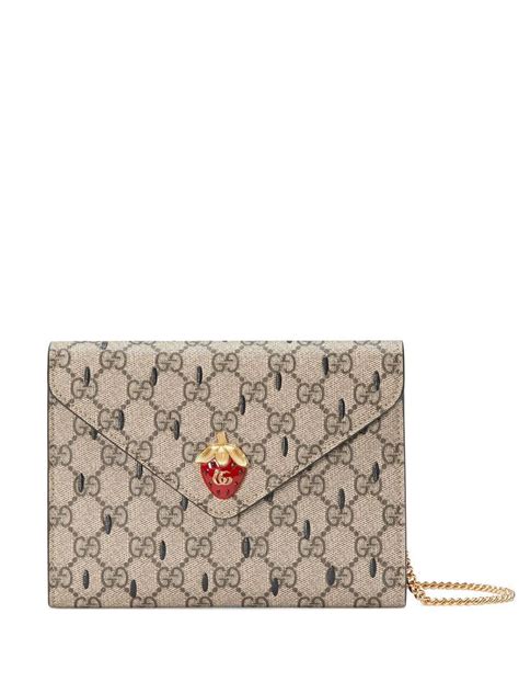 Gucci Mini Bag With Double G Strawberry 